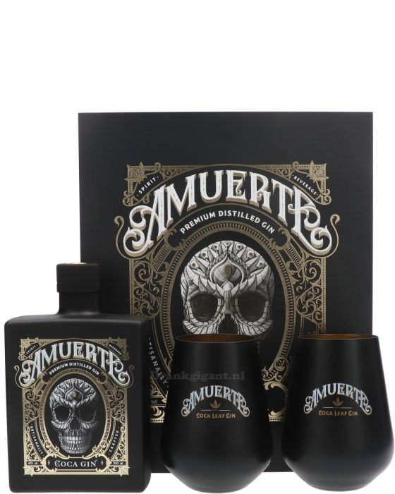 Amuerte Coco Leaves Black Gin Cadeaupakket online kopen?