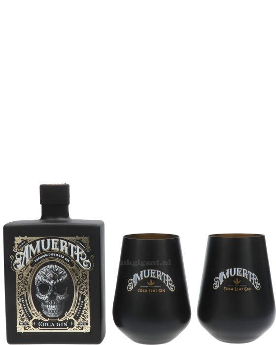 Amuerte Coco Leaves Black Gin Cadeaupakket online kopen?