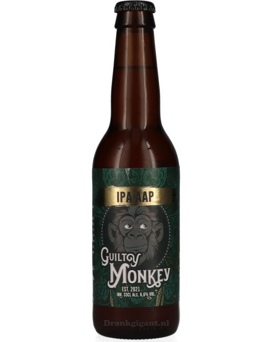 Guilty Monkey IPA Aap Op=Op (THT 14-09-24)